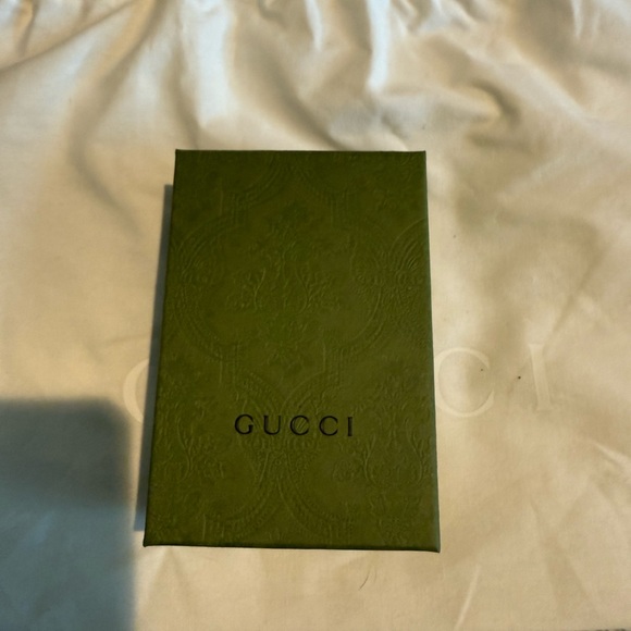 Gucci Monogram Brown and Green Card Wallet - Picture 8 of 8